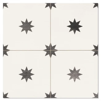 Klinker <strong>Stars</strong>  Hvid Mat 44x44 cm